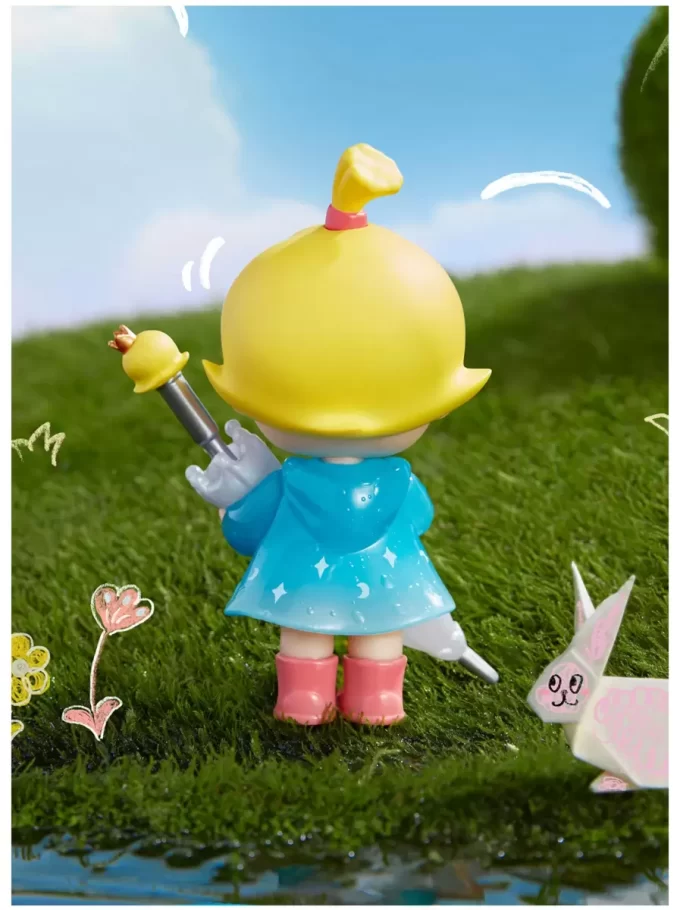 Figurine amusante Baby Molly sous la pluie