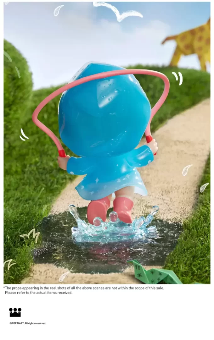 Figurine amusante Baby Molly sous la pluie