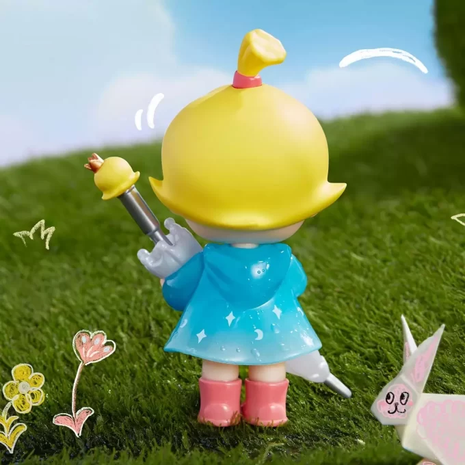 Figurine amusante Baby Molly sous la pluie