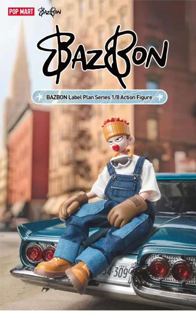 Figurine articulée 1/8 de la série Label Plan de BAZBON