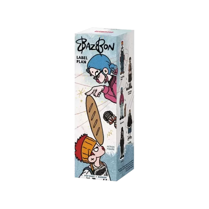 Figurine articulée 1/8 de la série Label Plan de BAZBON