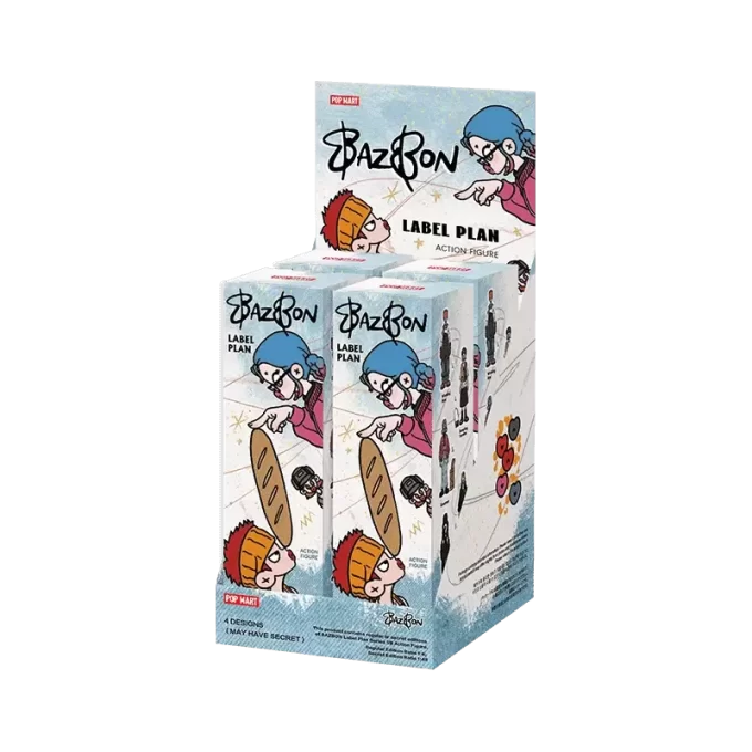 Figurine articulée 1/8 de la série Label Plan de BAZBON