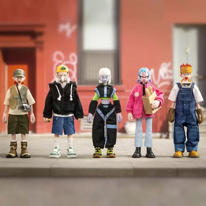 Figurine articulée 1/8 de la série Label Plan de BAZBON