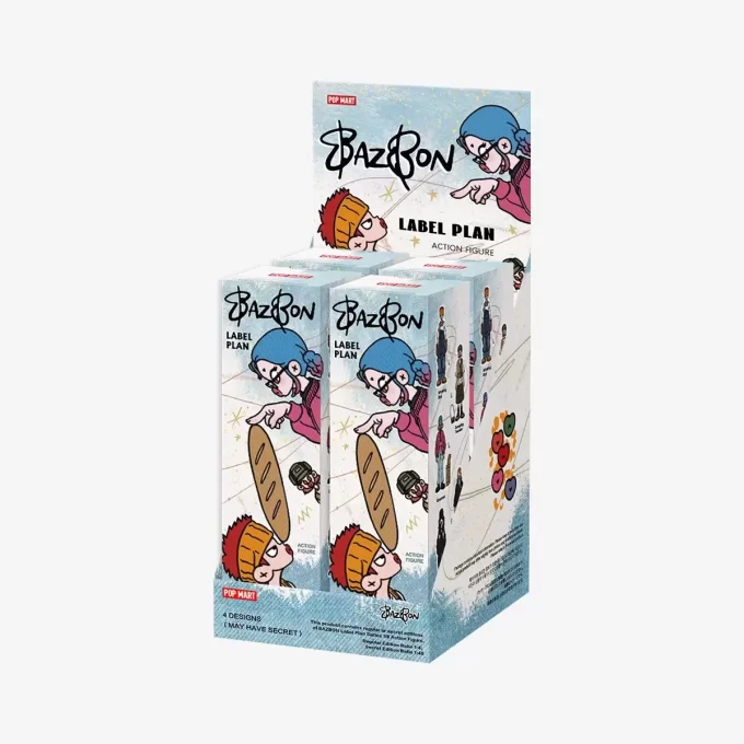 Figurine articulée 1/8 de la série Label Plan de BAZBON