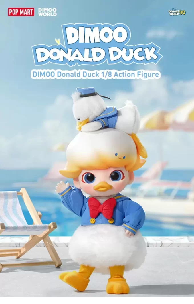 Figurine articulée DIMOO Donald Duck 1/8