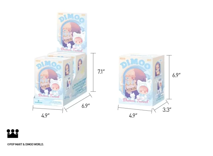Figurine articulée DIMOO Dream Travel Series