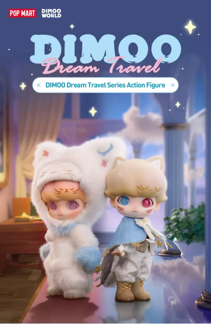 Figurine articulée DIMOO Dream Travel Series