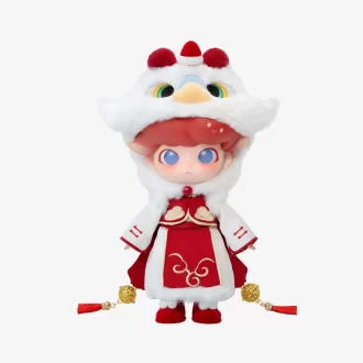 Figurine articulée DIMOO Lion de bon augure 1/8