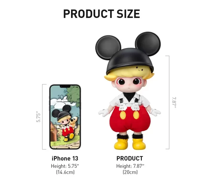 Figurine articulée DIMOO MICKEY 1/8