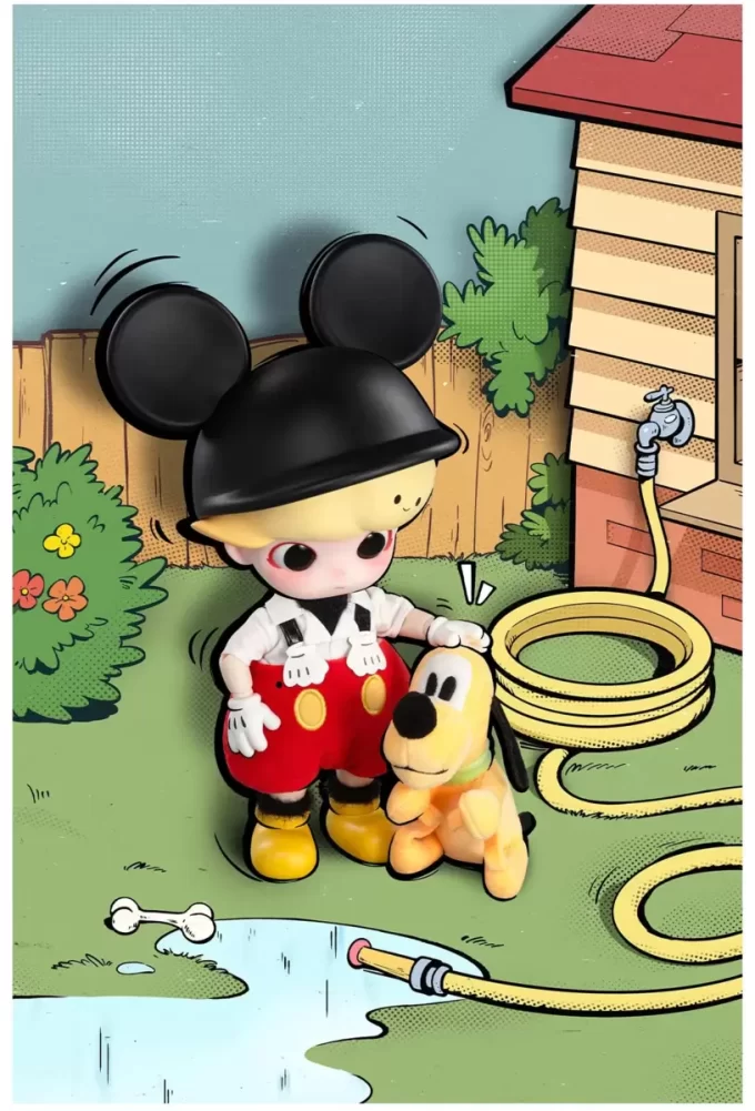 Figurine articulée DIMOO MICKEY 1/8
