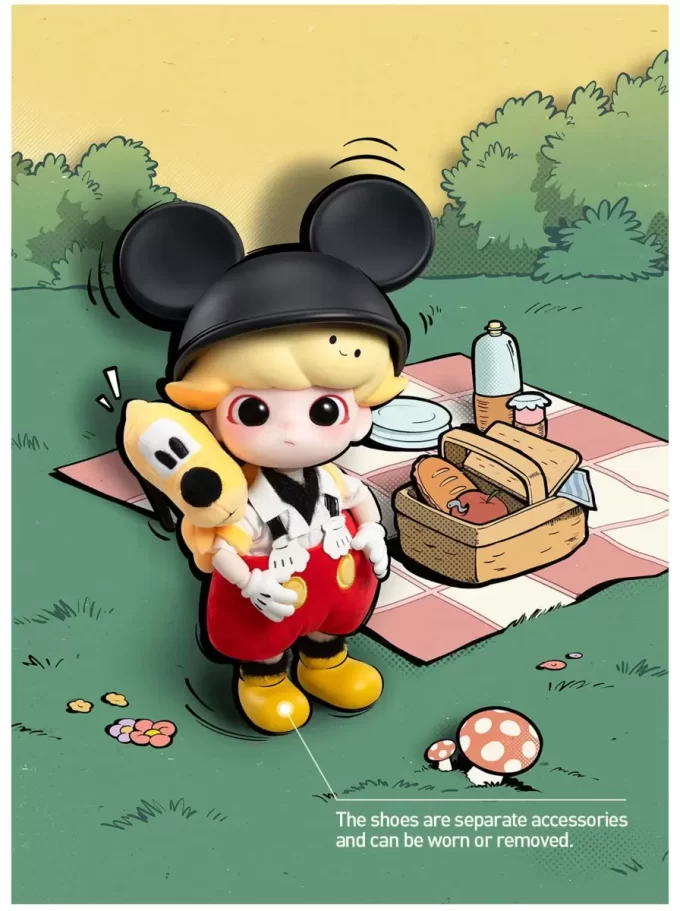 Figurine articulée DIMOO MICKEY 1/8