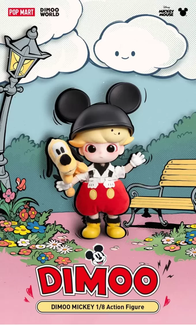 Figurine articulée DIMOO MICKEY 1/8
