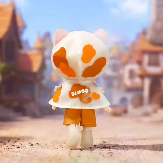Figurine articulée DIMOO Raincoat Cat