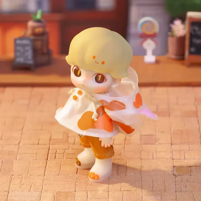 Figurine articulée DIMOO Raincoat Cat