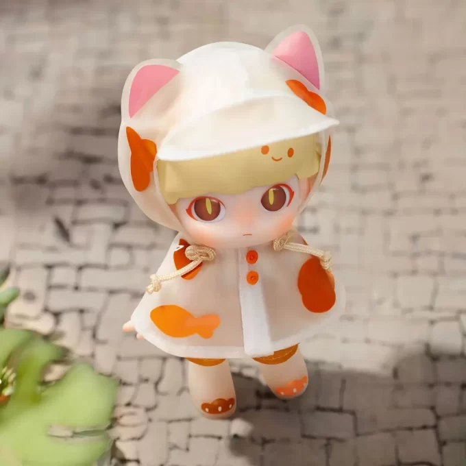 Figurine articulée DIMOO Raincoat Cat