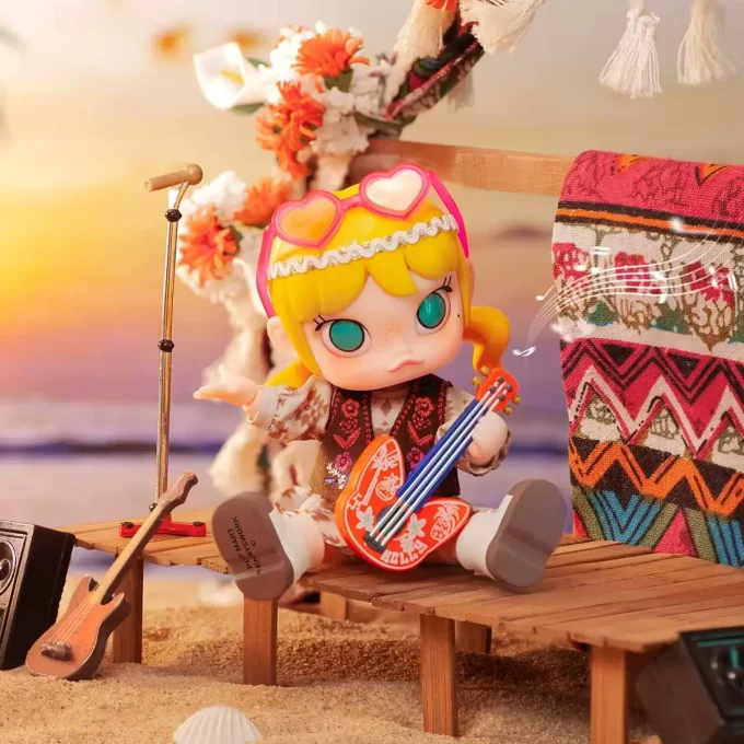 Figurine articulée du festival de musique de plage MOLLY