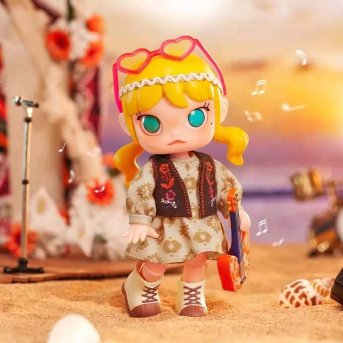 Figurine articulée du festival de musique de plage MOLLY