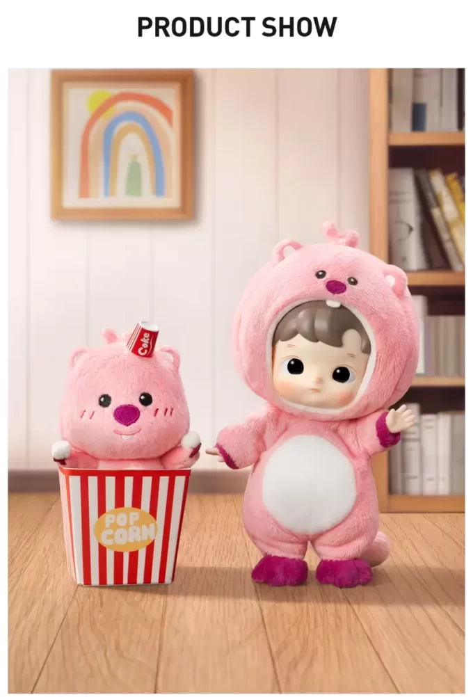 Figurine articulée HACIPUPU × ZANMANG LOOPY