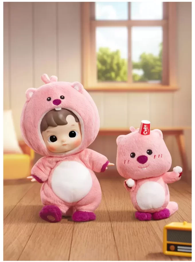 Figurine articulée HACIPUPU × ZANMANG LOOPY