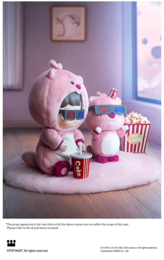 Figurine articulée HACIPUPU × ZANMANG LOOPY