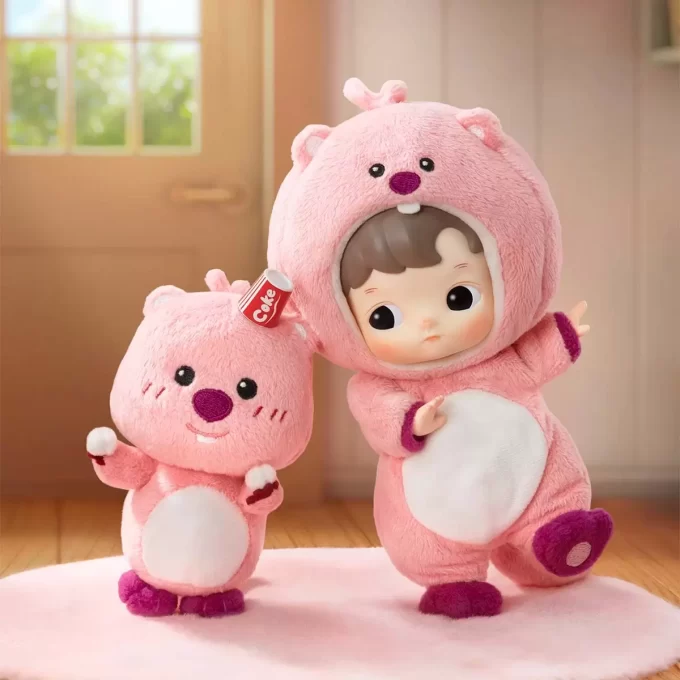 Figurine articulée HACIPUPU × ZANMANG LOOPY