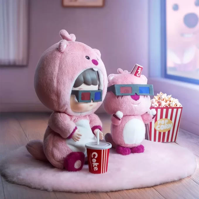Figurine articulée HACIPUPU × ZANMANG LOOPY