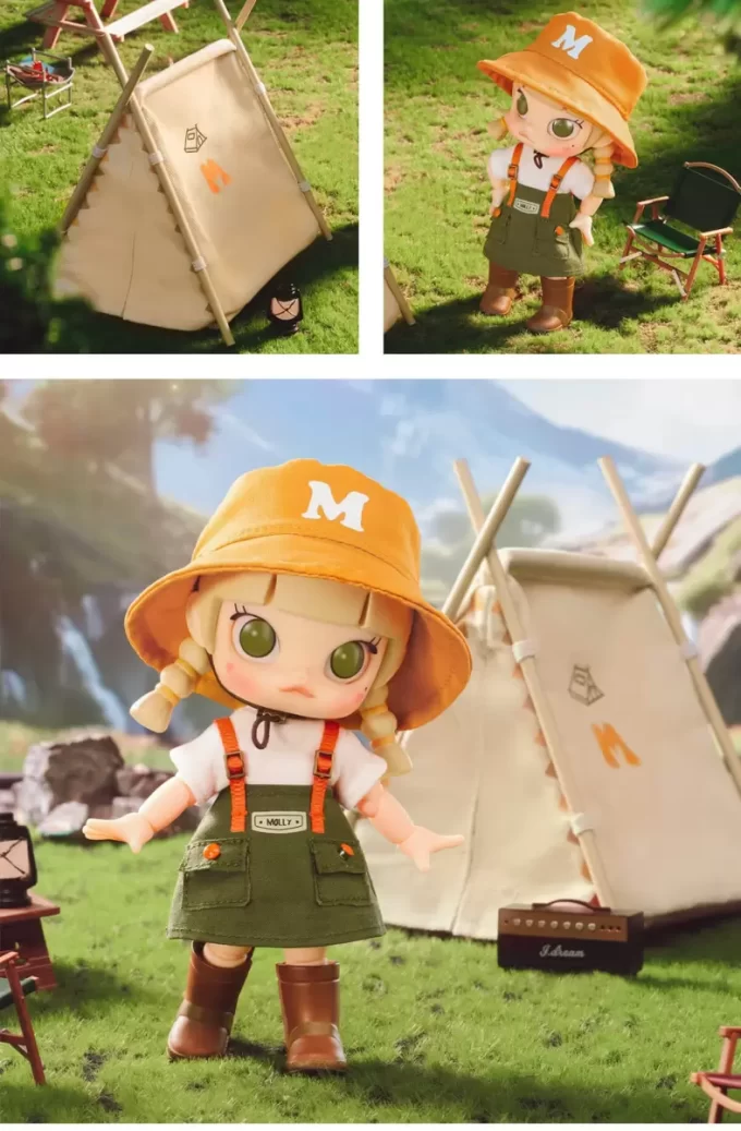 Figurine articulée MOLLY Go Camping