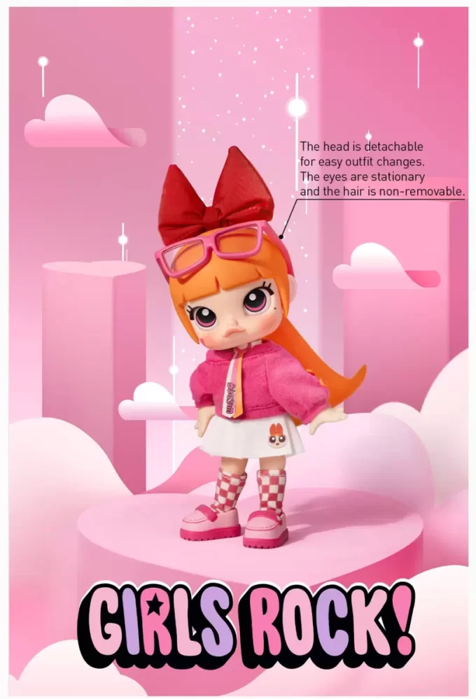 Figurine articulée MOLLY × The Powerpuff Girls