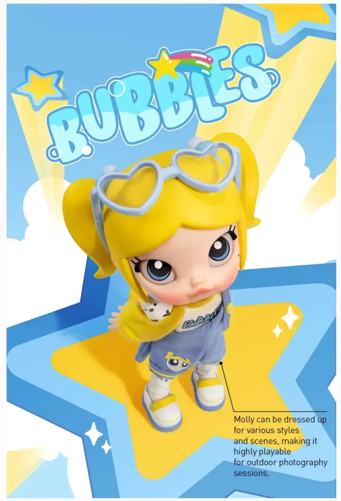 Figurine articulée MOLLY × The Powerpuff Girls