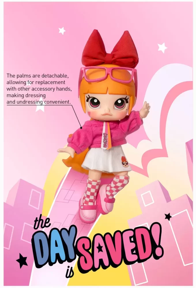 Figurine articulée MOLLY × The Powerpuff Girls