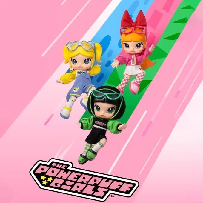 Figurine articulée MOLLY × The Powerpuff Girls