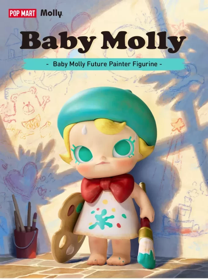 Figurine Baby Molly Future Peintre