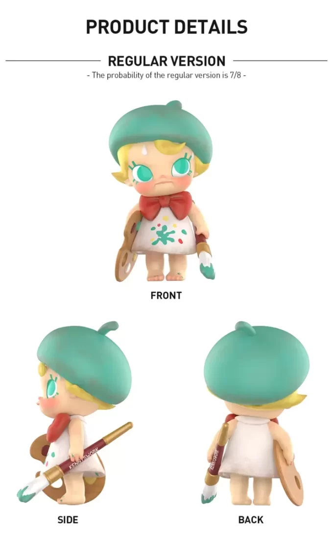 Figurine Baby Molly Future Peintre