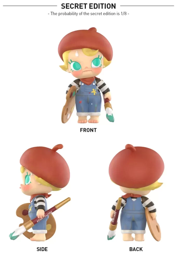 Figurine Baby Molly Future Peintre