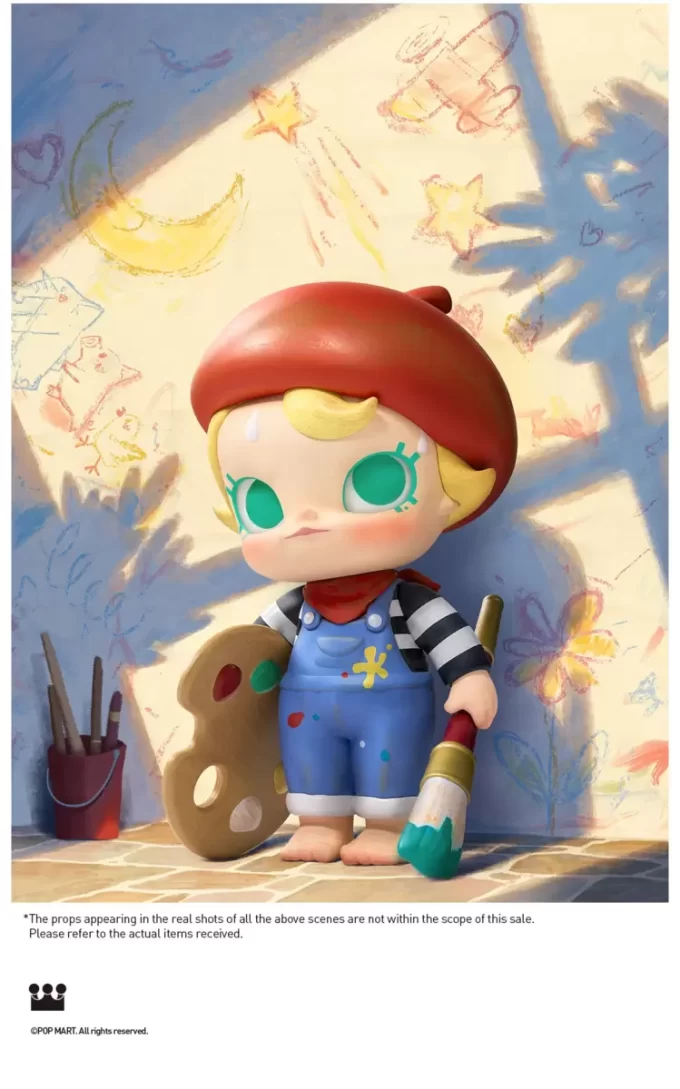 Figurine Baby Molly Future Peintre