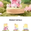 Figurine BUNNY Sweetheart rose