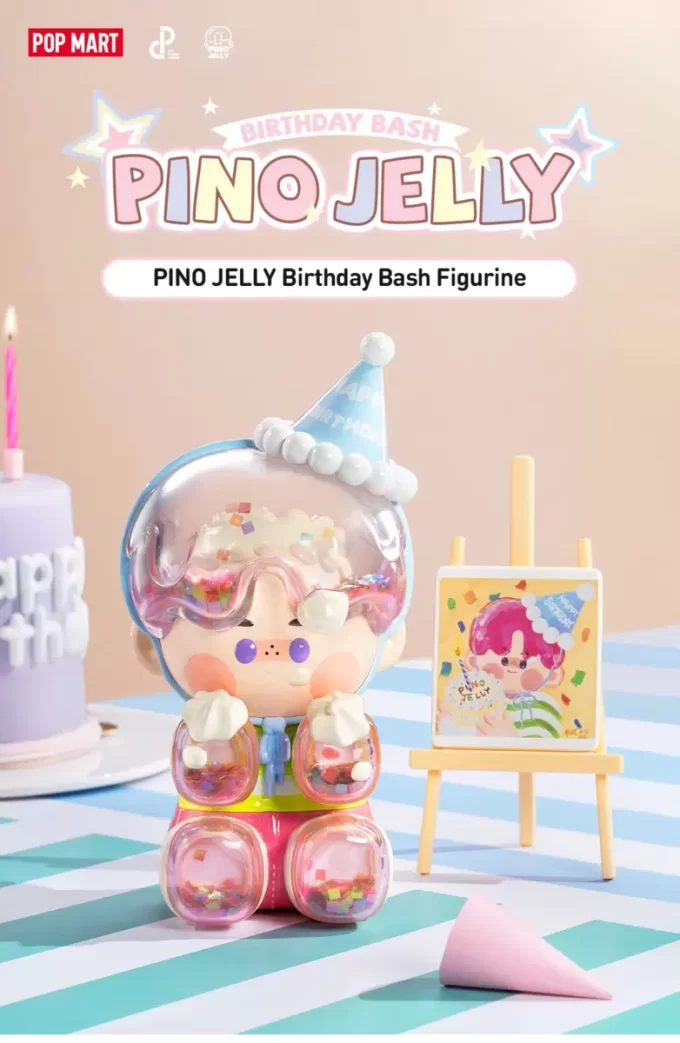 Figurine d&rsquo;anniversaire PINO JELLY