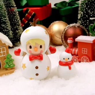 Figurine de bonhomme de neige Sweet Bean
