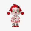 Figurine de femme de chambre blanche SKULLPANDA
