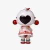 Figurine de femme de chambre blanche SKULLPANDA