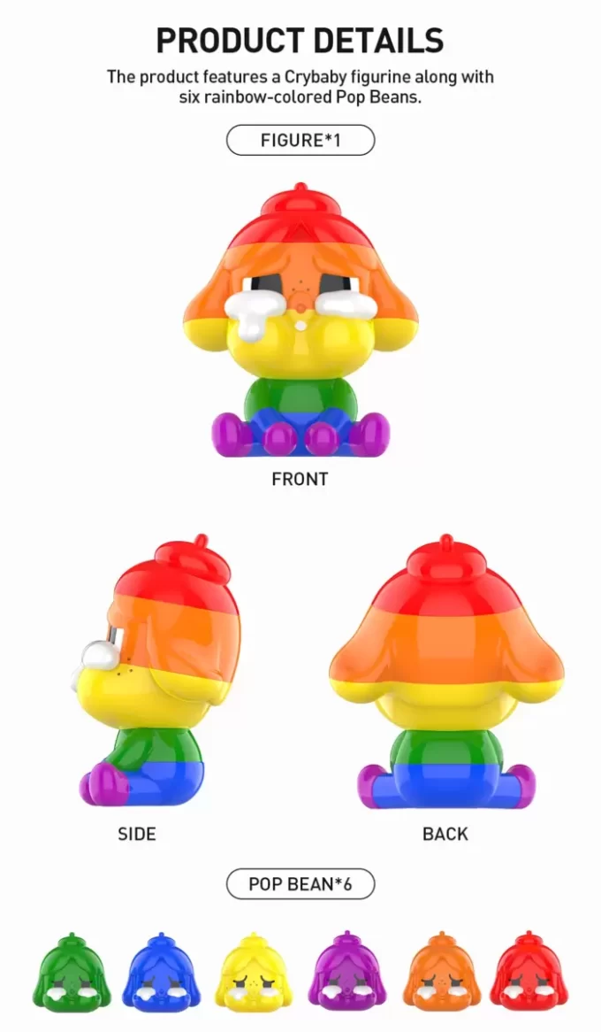 FIGURINE DE LA FIERTÉ DE CRYBABY