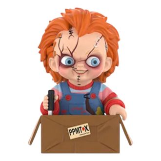 Figurine de la franchise Chucky « Boîte de livraison Chucky »