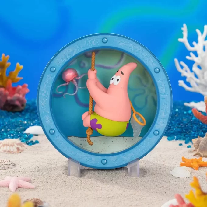 Figurine de la série Fenêtre de Bob l&rsquo;éponge