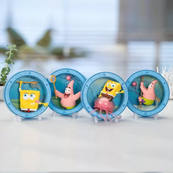 Figurine de la série Fenêtre de Bob l&rsquo;éponge