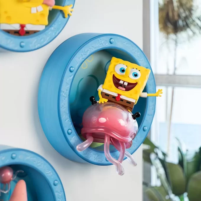 Figurine de la série Fenêtre de Bob l&rsquo;éponge