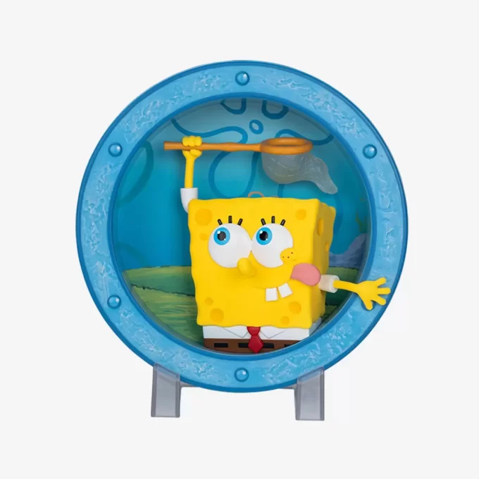 Figurine de la série Fenêtre de Bob l&rsquo;éponge