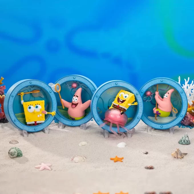 Figurine de la série Fenêtre de Bob l&rsquo;éponge