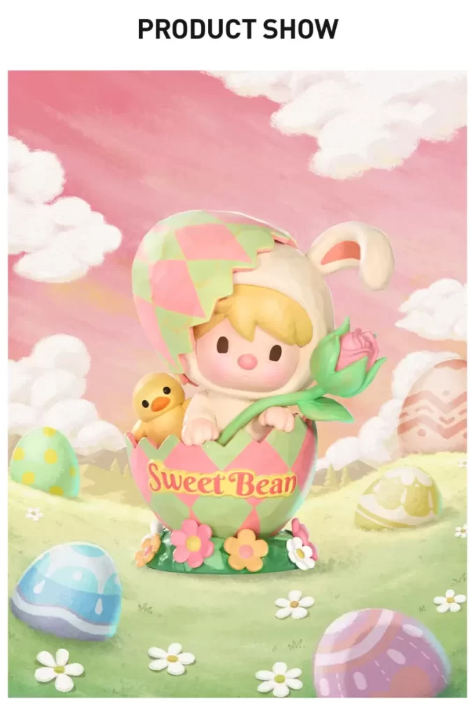 Figurine de lapin de Pâques Sweet Bean