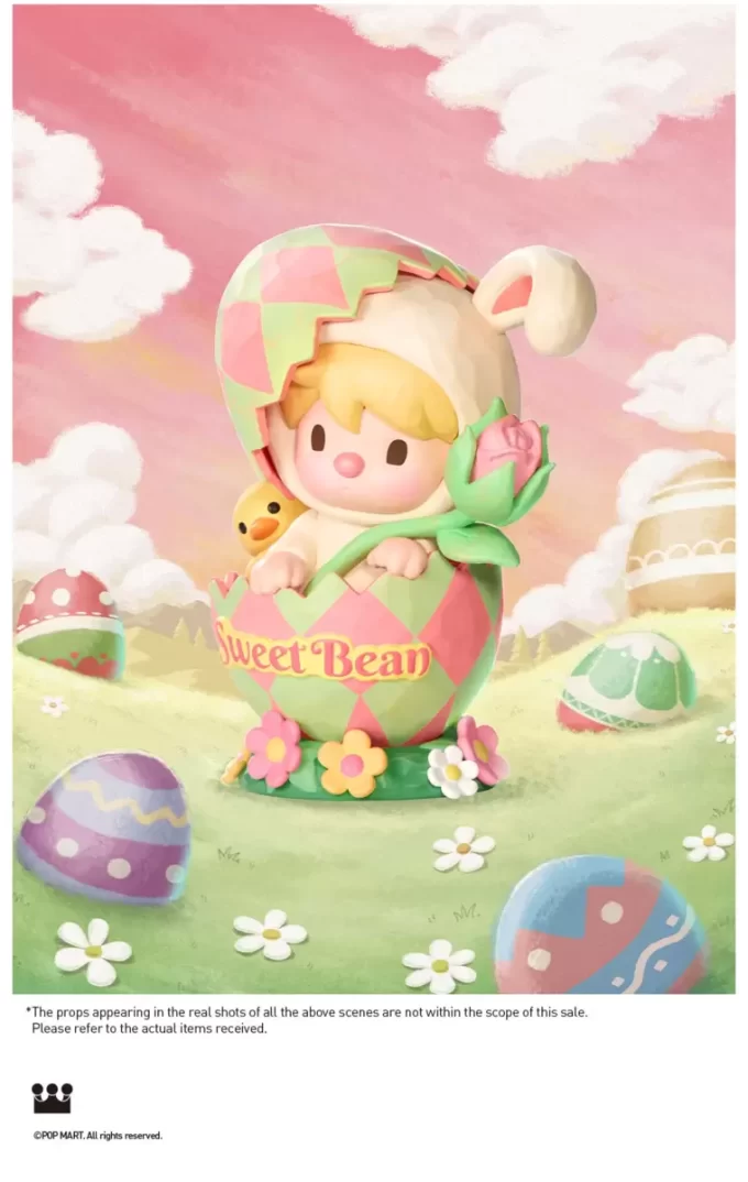 Figurine de lapin de Pâques Sweet Bean