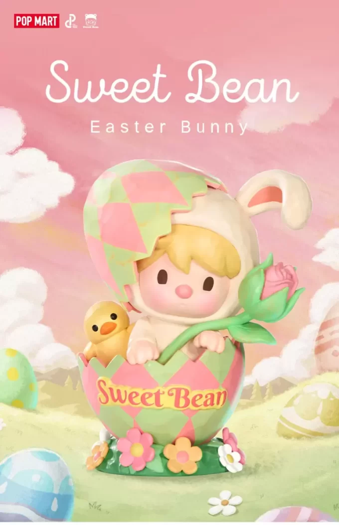 Figurine de lapin de Pâques Sweet Bean